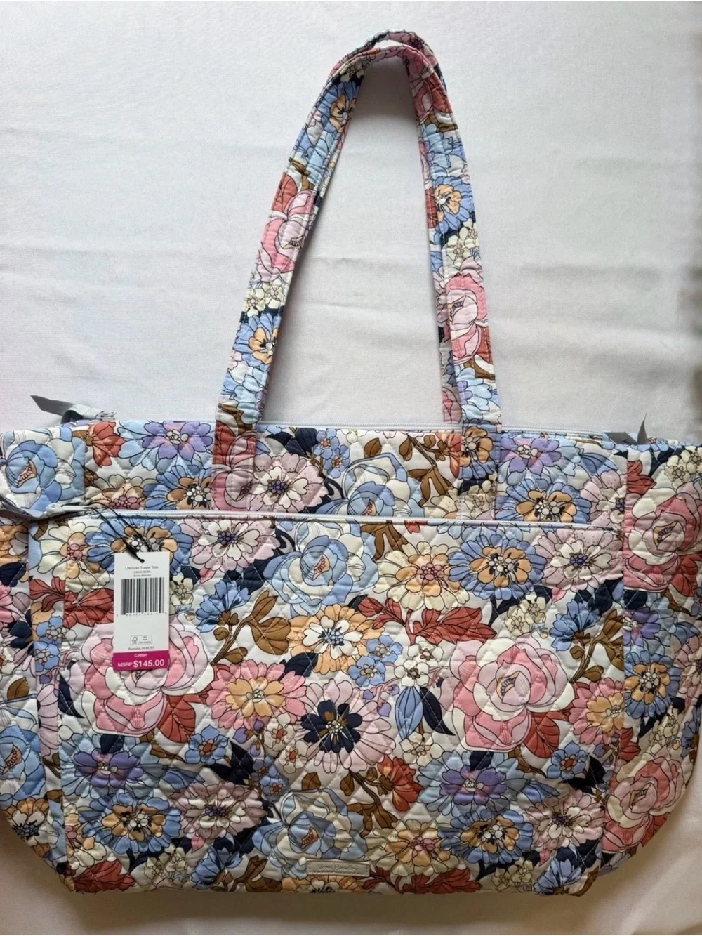 Vera Bradley Ultimate Travel Tote Bag Aloha Blooms NWT